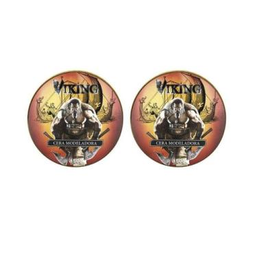 Imagem de Cera Modeladora Viking 150G Caramelo - Kit Com 2Un