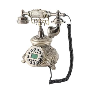 Imagem de Generic Telefone Fixo para Escritório Doméstico Estilo retrô Com Detecção Automática de Identificação de Chamadas, Consulta Rápida de Registro de Chamadas e Função de Retorno de Chamada para Uso