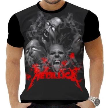 Imagem de Camiseta Camisa Personalizada Rock Metal Metallica 4 - OBDS, INF 16
