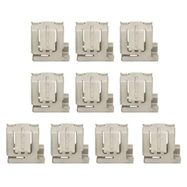 Imagem de Acouto Conjunto de Suporte de Montagem de Painel Solar de 10 Unidades para Instalação Rápida e Resistência - Aço de Mola Com