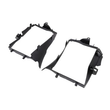 Imagem de XUXHOU Tampa do Radiador, Protetor de Grade de Estrutura ABS, Proteção de Radiador de Motocicleta para R1200GS ADV R1200 GS Adventure 14-19, Fácil Instalação Com Proteção Forte