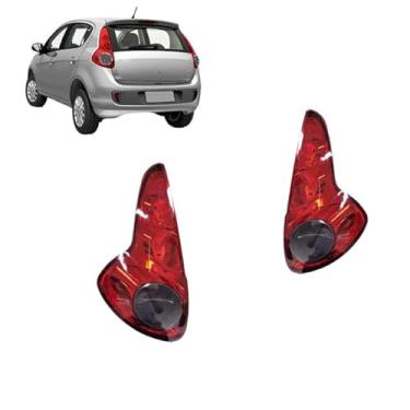 Imagem de Lanterna Traseira Palio Attractive 2012/2016 Bicolor Fumê (Lado Esquerdo)