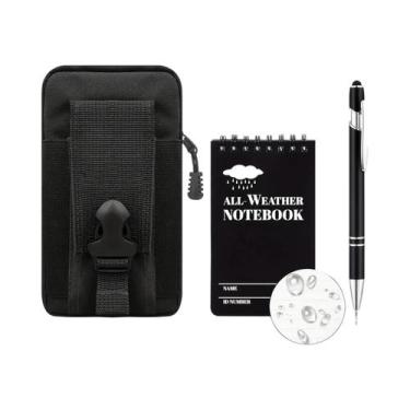 Imagem de Conjunto De Cadernos Impermeáveis 3 Peças 3x5 Polegadas Com Caneta E C