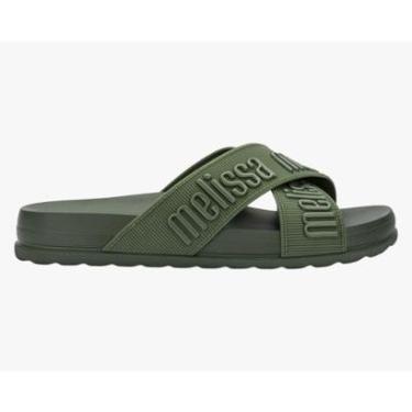 Imagem de Sandália Melissa Cozy Slide M-Lover II Verde Escuro-Feminino