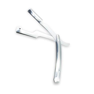 Imagem de Navalhete Barbeiro Cabo De Aço Inox Barbear Profissional