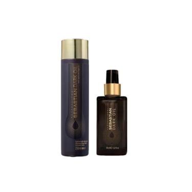 Imagem de Kit Sebastian Dark Oil Shampoo 250ml + Oil 95ml