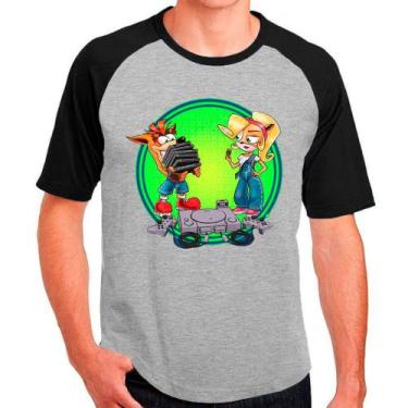 Imagem de Camiseta Crash Bandicoot Playstation Lançamento 11, Modelo 05, P