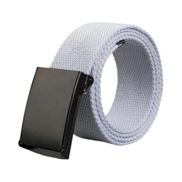 Imagem de Cinto Tático Unissex De 38cm Em Lona, Cinto Casual De Luxo Para Jeans 