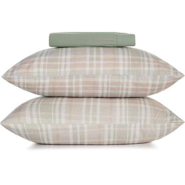 Imagem de Jogo de Cama Altenburg Marea Malha 3 Peças Queen Verde