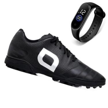 Imagem de Chuteira Society + Relógio Digital Masculino Pro Soccer Speed Gold Fut7-Masculino