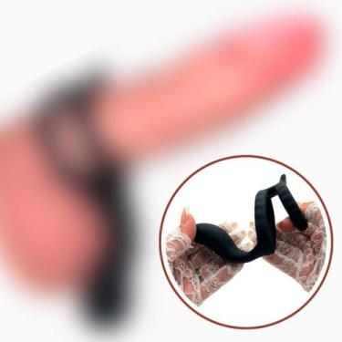 Imagem de Anel Peniano Vibrador Massageador Próstata Testículo Clitori - Vbrante