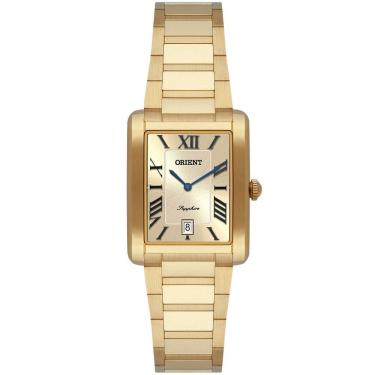 Imagem de Relógio Orient Feminino Tank Saphire Dourado Lgss1021 C3kx