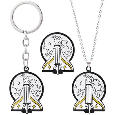 Imagem de Chaveiro Metal Enamel Coraline Cartoon Character