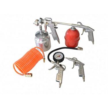 Imagem de Kit De Pintura, Ar Comprimido E Lubrificação 5 Peças Motomil