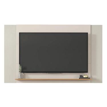 Imagem de Painel Tv 65 Pol Extensível 136cm Até 180cm Lucca Off White C01 - Mpozenato