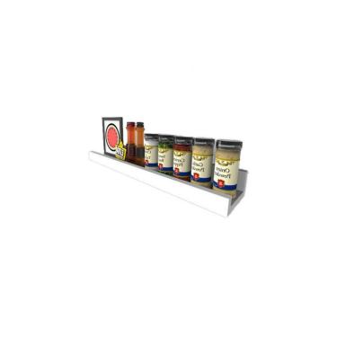 Imagem de Prateleira para Temperos Prateleira Tempero Simples 25CM MDF Fixação Simples para Organ...