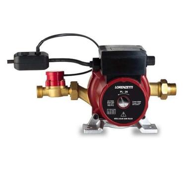 Imagem de Pressurizador de Água PL20 110V com 3 Níveis de Potência e Motor Resfriado a Água Silencioso Lorenzetti