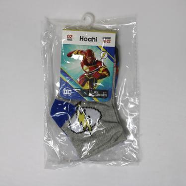 Imagem de Kit 2 Pares Meia Infantil Flash Vermelho e Azul Warner Bros Algodão Macio