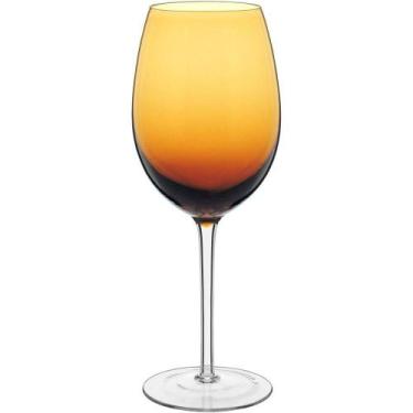 Imagem de Jg 2pç Taça Vinho Home&co Opus Vidro 480ml 22x8x8cm âmbar - HOME & CO