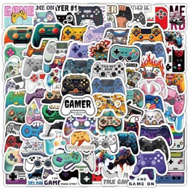 Imagem de Pacote de adesivos Cozy Gamer, 50 unidades, à prova d'água, para lapto