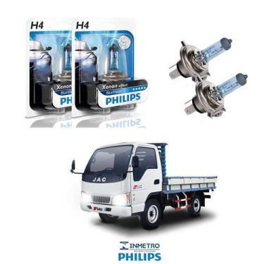 Imagem de Lâmpadas Farol JAC 140 Philips H4 BlueVision