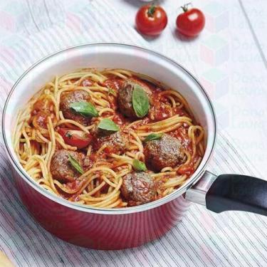 Imagem de Jogo Panelas com Revestimento Cerâmica 6 Peças Cor Vermelho - Dona Lau