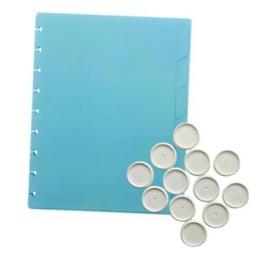 Imagem de Kit Disco Inteligente Branco + Divisórias e Subcapas Azul - Marpax