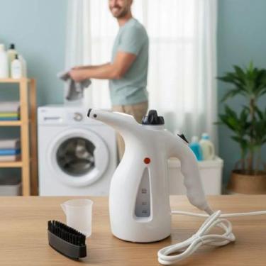 Imagem de Passadeira a Vapor Portátil Removedor Rugas Uso Diário - Rick Imports,