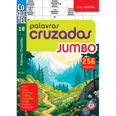Imagem de Livro - Livro Coquetel Jumbo Palavras Cruzadas Médio 18 S/P