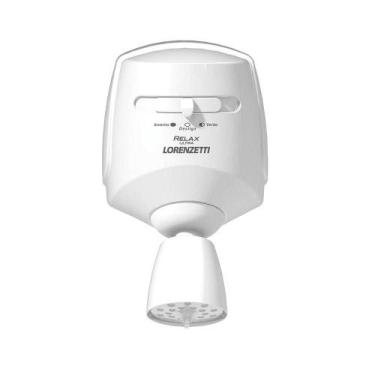 Imagem de Chuveiro Elétrico Lorenzetti Relax Multitemperaturas 127v 5500w Branco