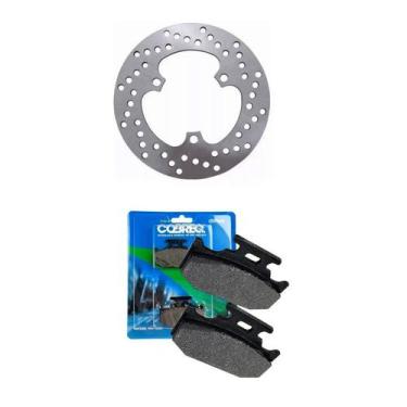 Imagem de Disco freio lander tenere 2018 2021 dianteiro + pastilha - MR DISCOS