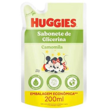Imagem de Sabonete Líquido Glicerina Huggies Camomila Bebê Hipoalergênico Kimber