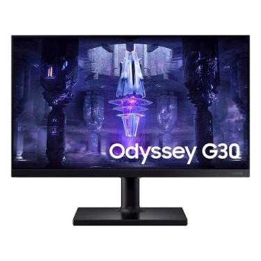 Imagem de Monitor Gamer Samsung Odyssey G30 24" LCD Full HD 144Hz FreeSync Premi