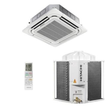 Imagem de Ar Condicionado Split Cassete 4 Vias Hitachi Air Core 500 On off 55 000 BTUs  Frio R-410a 220V