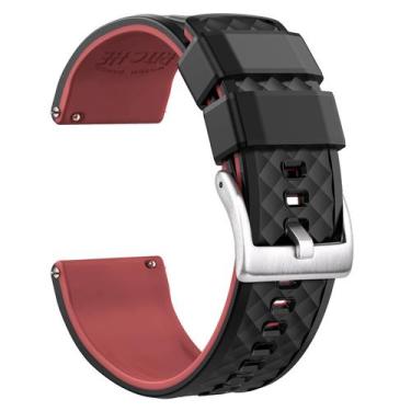 Imagem de Watch Band Ritche Silicone 24mm Quick Release para homens