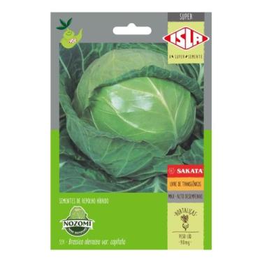 Imagem de Sementes de Repolho Nozomi Hibrido Env C/ 90mg de Sementes - Isla Seme