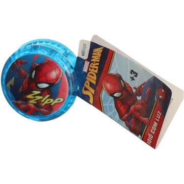 Imagem de Ioiô com Luz Spider-Man Luzes Coloridas Pacote com 24 Unidades Etitoys
