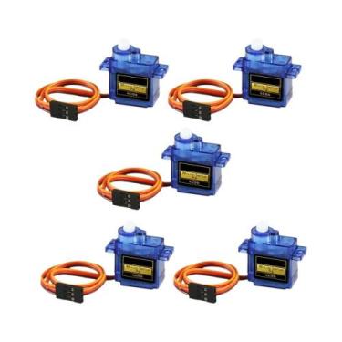 Imagem de Motor Servo Micro SG90 De 180 Graus Para Arduino Raspberry Pi Carro RC