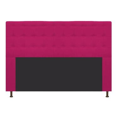 Imagem de Cabeceira Dama 195 Cm King Size Com Botonê Suede Pink