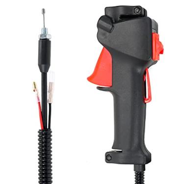 Imagem de Qudai Peças Cortador de relva Trimmer Cortador de Escova Lidar Com Interruptor Lidar Com Acelerador Cabo Acessórios NP