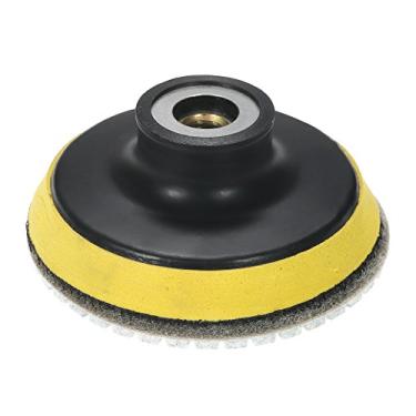 Imagem de Qudai 10 peças de diamante flexível de 3 polegadas almofadas de polimento úmido disco de esmeril + 1 peça almofada de apoio para granito mármore pedra telha cerâmica concreto NP