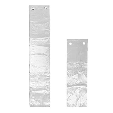 Imagem de GSHLLO 100 peças de plástico transparente sacos de chuva para guarda-chuva molhado capa de guarda-chuva descartável à prova d'água