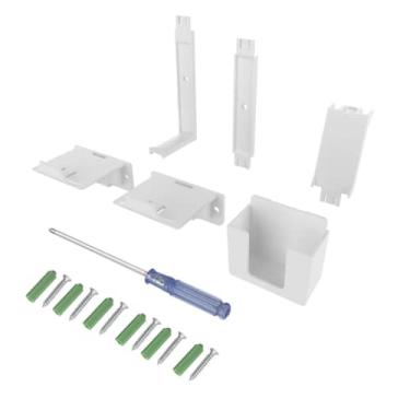 Imagem de MOOKEENONE 1 suporte de parede para controle de jogos, suporte de fone de ouvido para PS5 para PS4 para Xbox