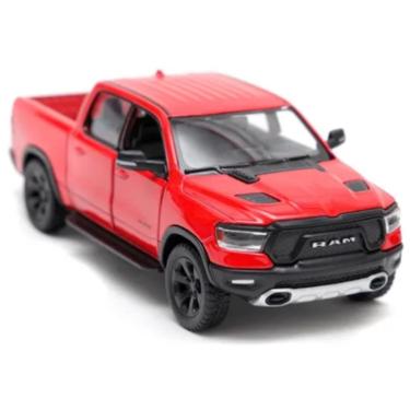 Imagem de Veiculo Miniatura Dodge Ram 1500 12cm Escala 1/46 Vermelha