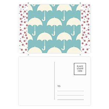 Imagem de Guarda-chuva branco, estampa meteorológica, Natal, Natal, celebração, cartão postal Blessing, cartão de correspondência