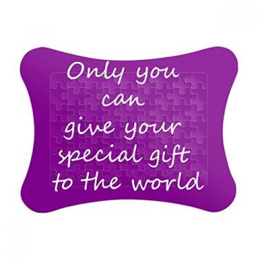 Imagem de You Can Give Gift, moldura inspiradora de quebra-cabeça, decoração de quadros, ornamento de jogos