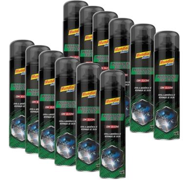 Imagem de Anti Respingo Spray p/ Solda COM Silicone 400ml AE03000009 12 unidades Mundial Prime