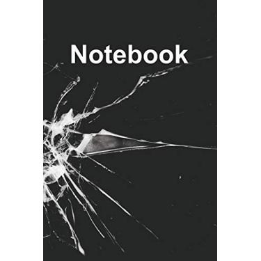 Imagem de Notebook: Der Mensch Merkt Sich Dinge Besser Wenn Er Es Sich Aufschreibt I Mit Diesem A5 Notizbuch Im Coolen Design Zerbrochenes Glas Hast Du Das Richtige Werkzeug Um Alles Wichtige Festzuhalten.