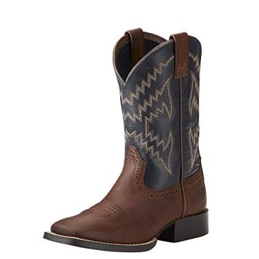 Imagem de Bota infantil Ariat Tycoon Western, Brazen Brown, 1.5 Little Kid