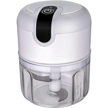 Imagem de Generic Mini Processador de Alimentos Elétrico, 250mL, Tritura Alho, Cebola, Pimenta, Frutas e Legumes
